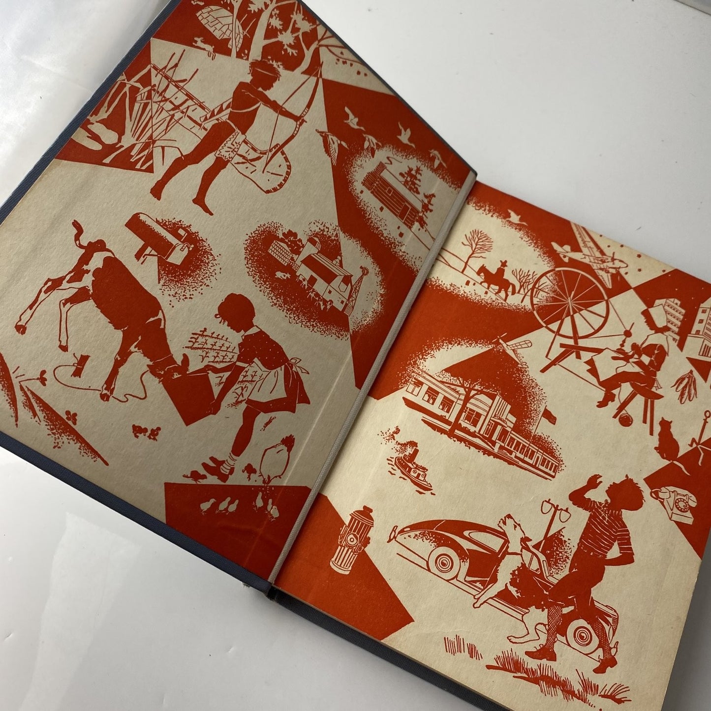 Now and Then Stories Ames Ousley 1945 Illustrated Children's Classic Webster