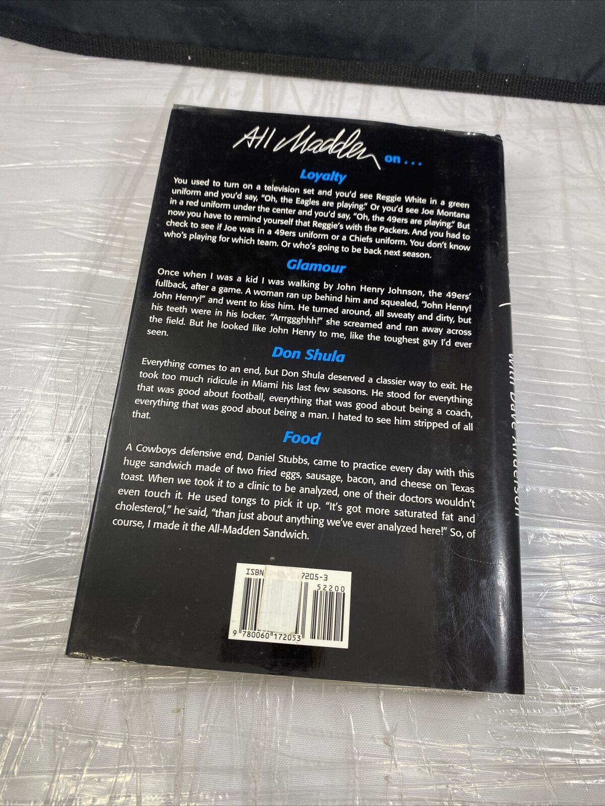 All Madden Hey I m Talking Pro Football Vintage First Edition Print Famous Book