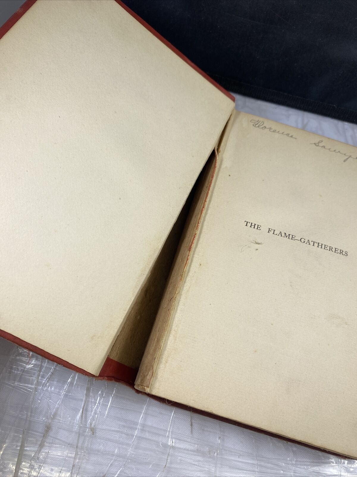 The flame-gatherers by Margaret Horton Potter Hardcover Book Antique Rare Novel
