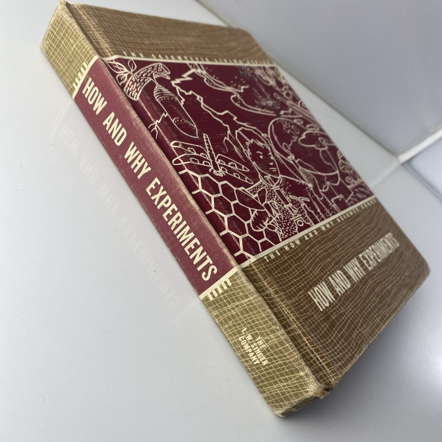 Vintage 50s Textbook How And Why Experiments - L.W. Singer Company 1949