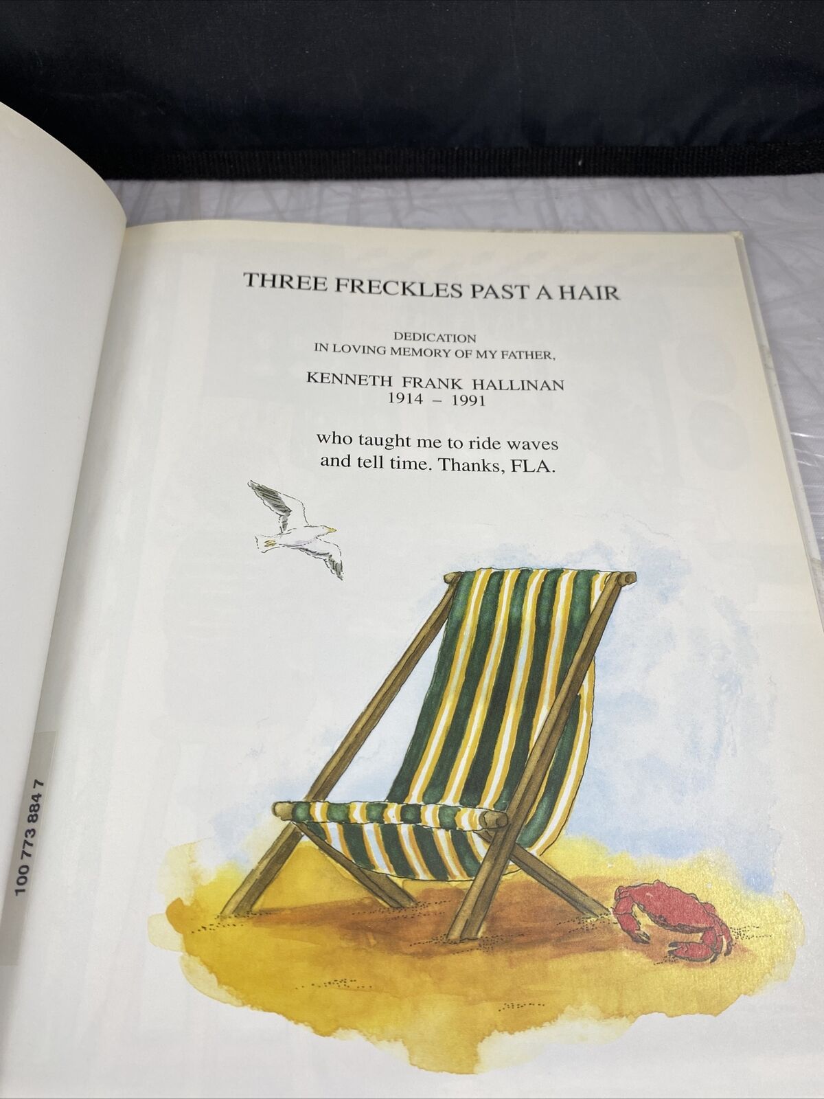 Three Freckles Past a Hair A Grandfather s Legacy of Love Rare 90s Illustrated