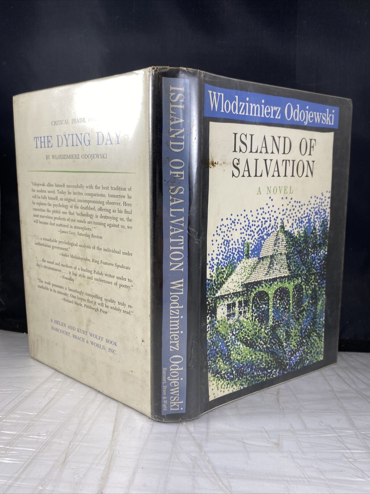 Wlodzimierz Odojewski ISLAND OF SALVATION FIRST EDITION Vintage 60s Rare Novel