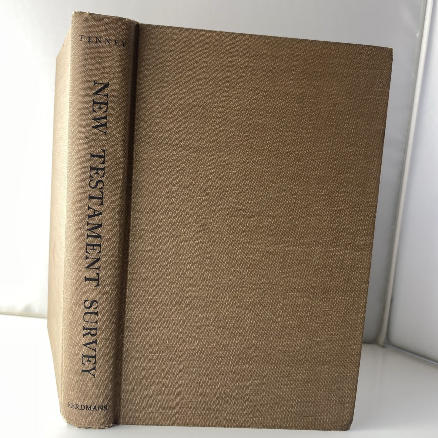New Testament Survey Vintage 60s Christian Bible Study Book Merrill C Tenney