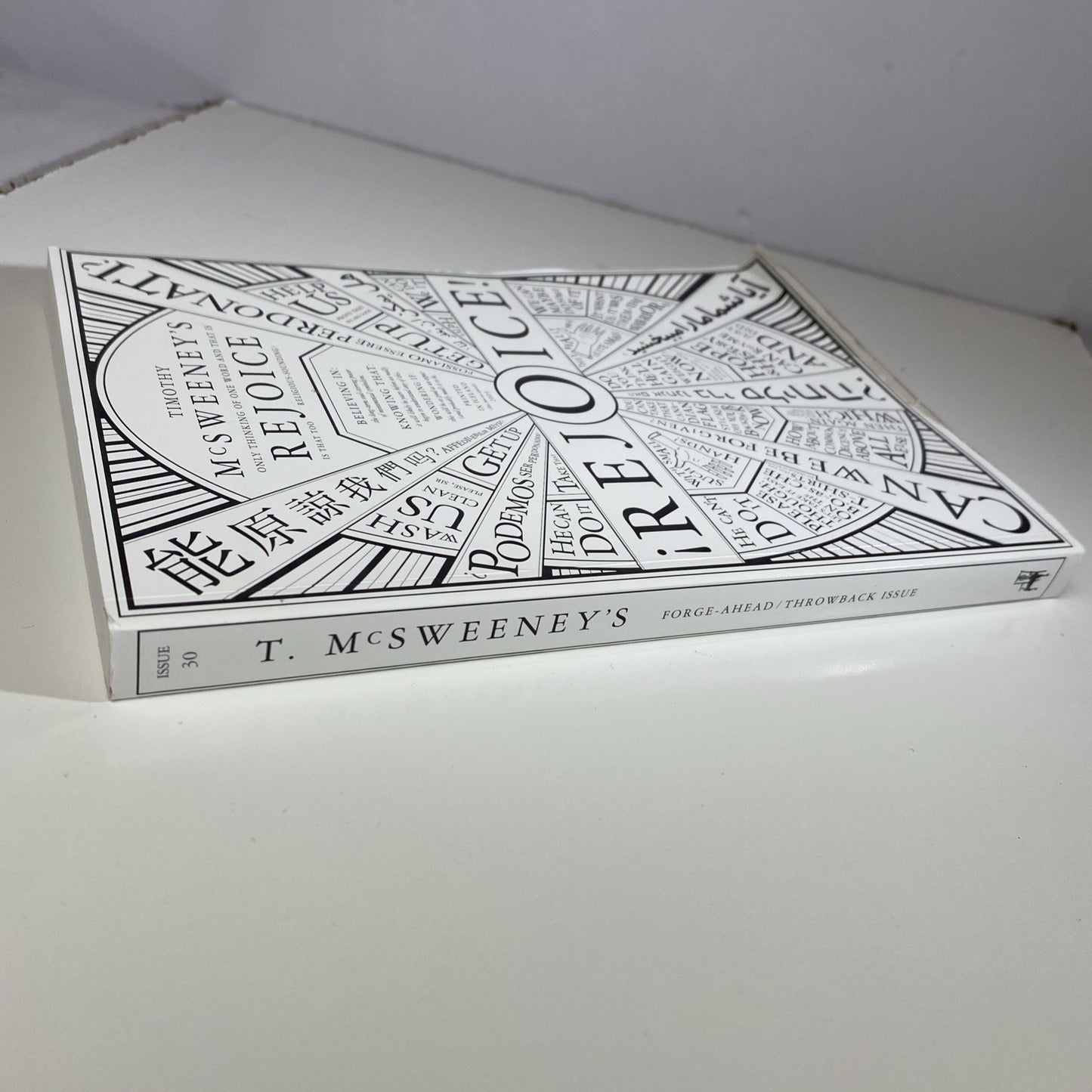 TIMOTHY MCSWEENEY'S Forge-ahead Issue 30 Throwback Literature rejoice Softcover