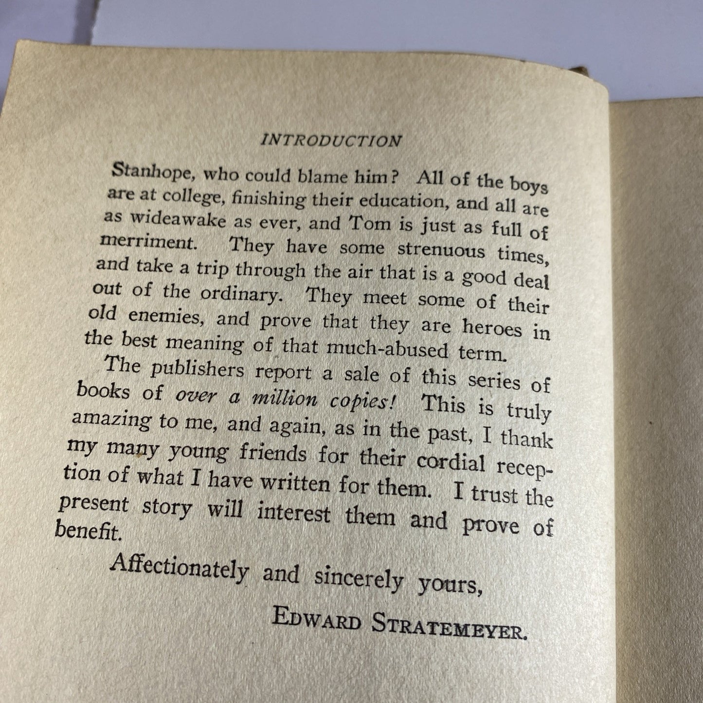 Antique Novel Chapter Book The Rover Boys on At School by Arthur M. Winfield