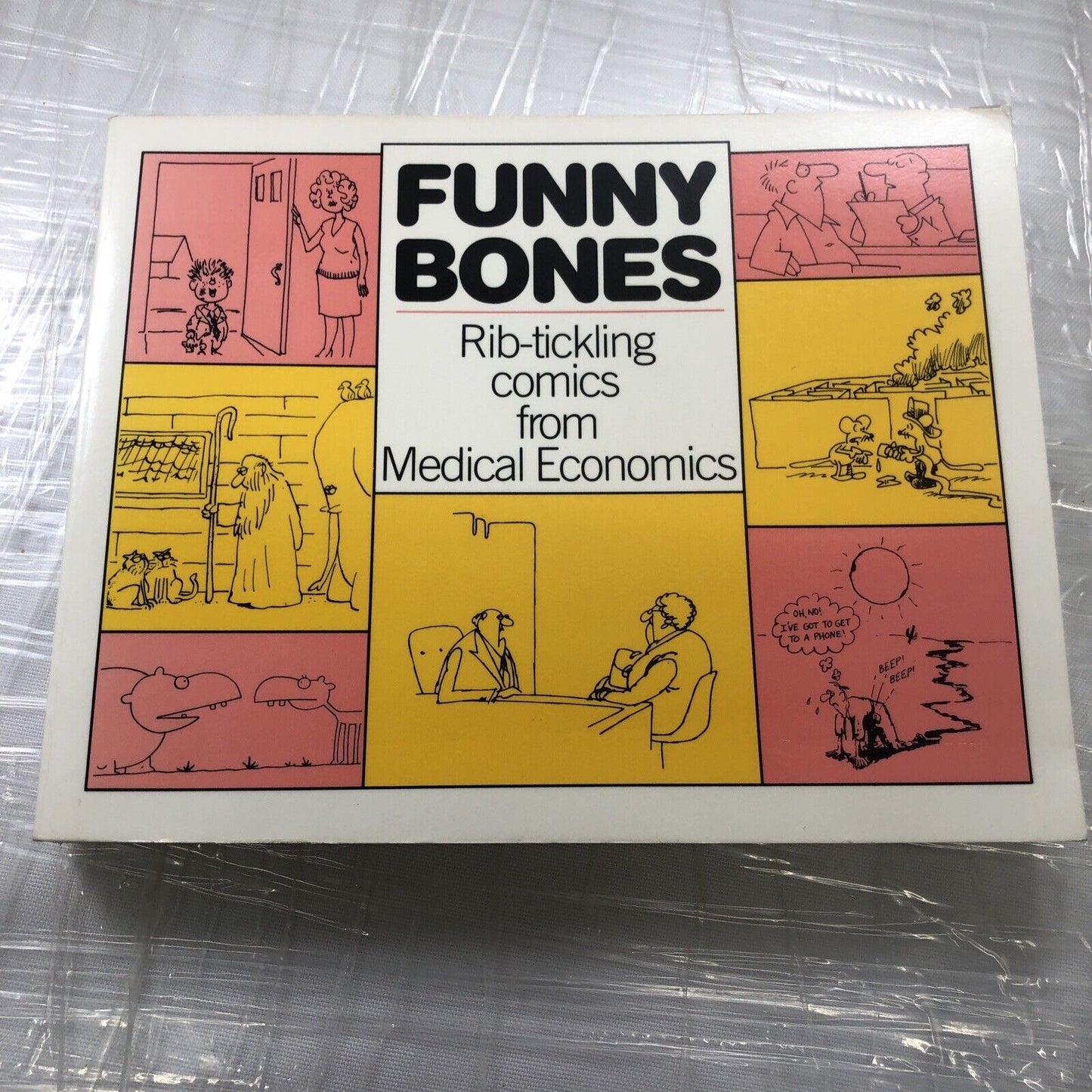 FUNNY BONES Medical Economics CARTOON COLLECTION 1988 1st PRINTING TPB Paperback