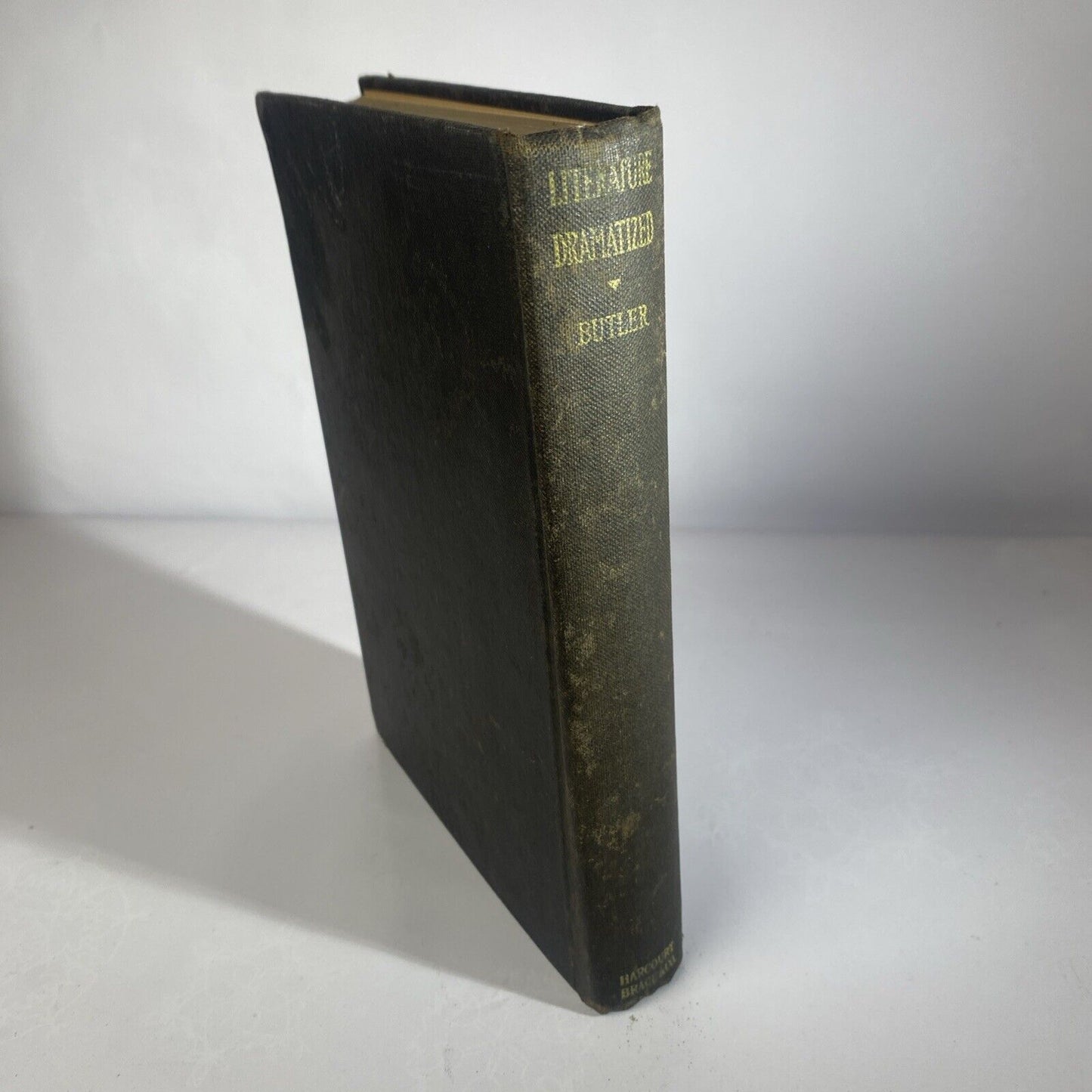 Literature Dramatized (Mildred Allen Butler, 1926 Hardcover) No Dust Jacket