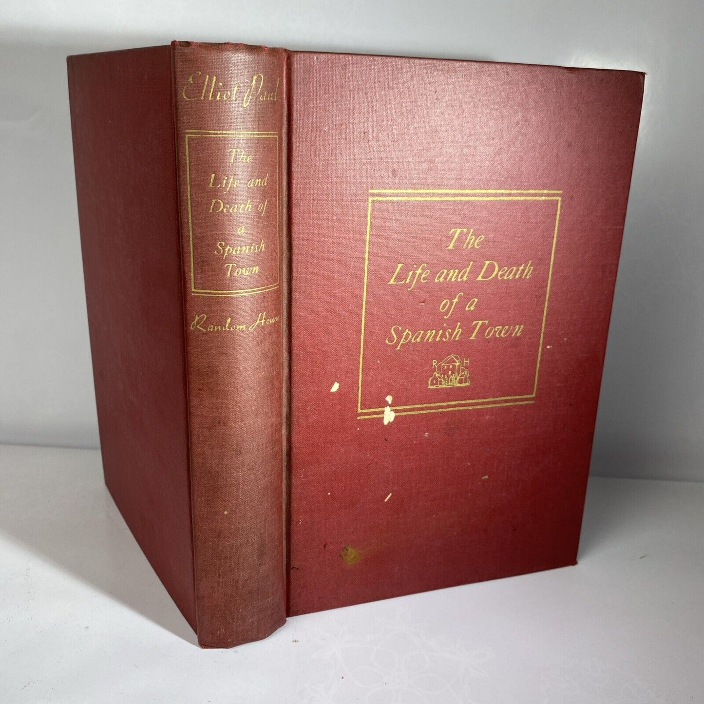 The Life and Death of a Spanish Town (FC75-4-JV3086) Vintage Random House Novel