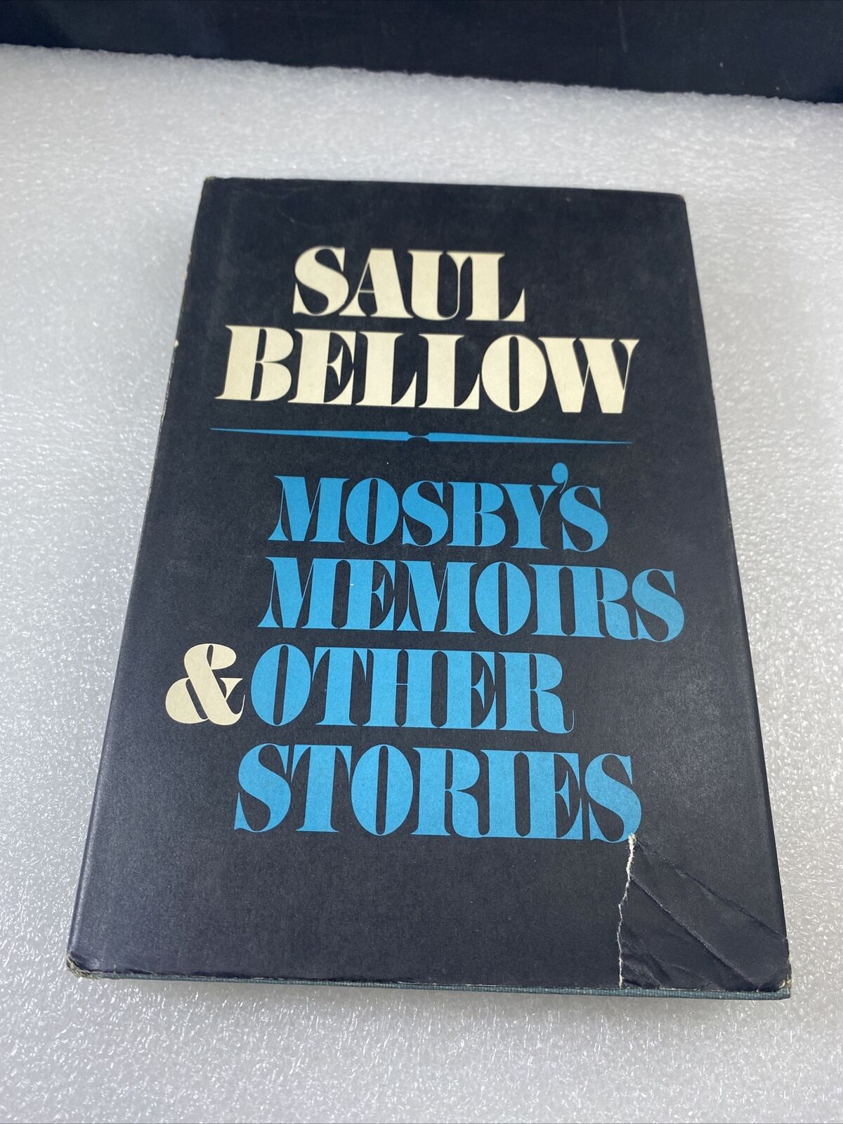 Mosby's Memoirs and Other Stories Hardcover Saul Bellow Book Club Edition Lit