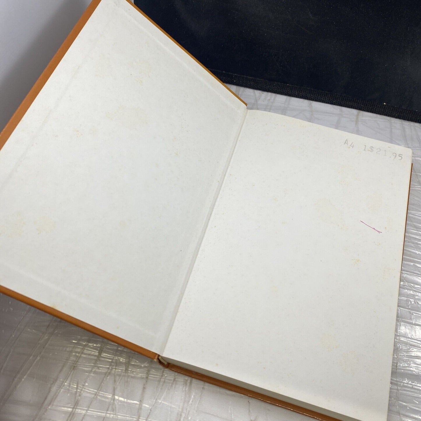 Organization development: Principles and practices Vintage 80s Textbook Orange