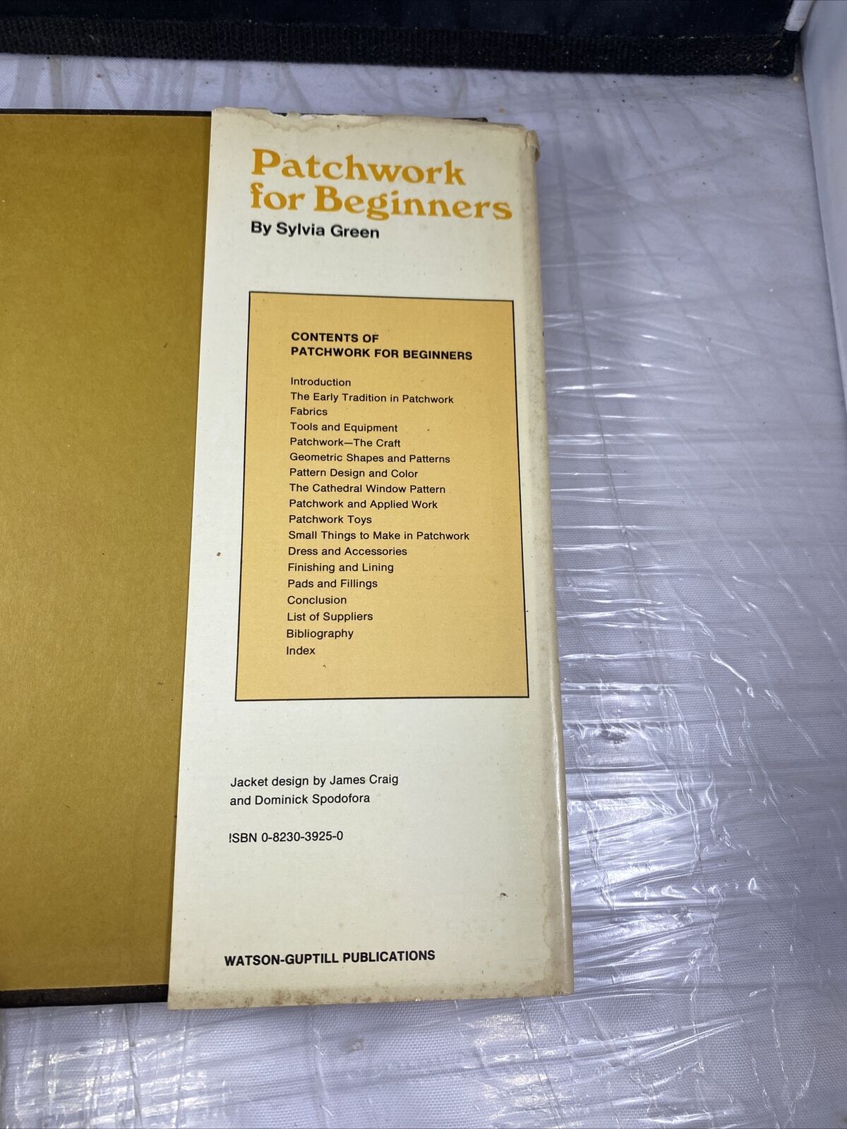 Sylvia Green / PATCHWORK FOR BEGINNERS Vintage 70s Sewing Crafts Patterns Rare
