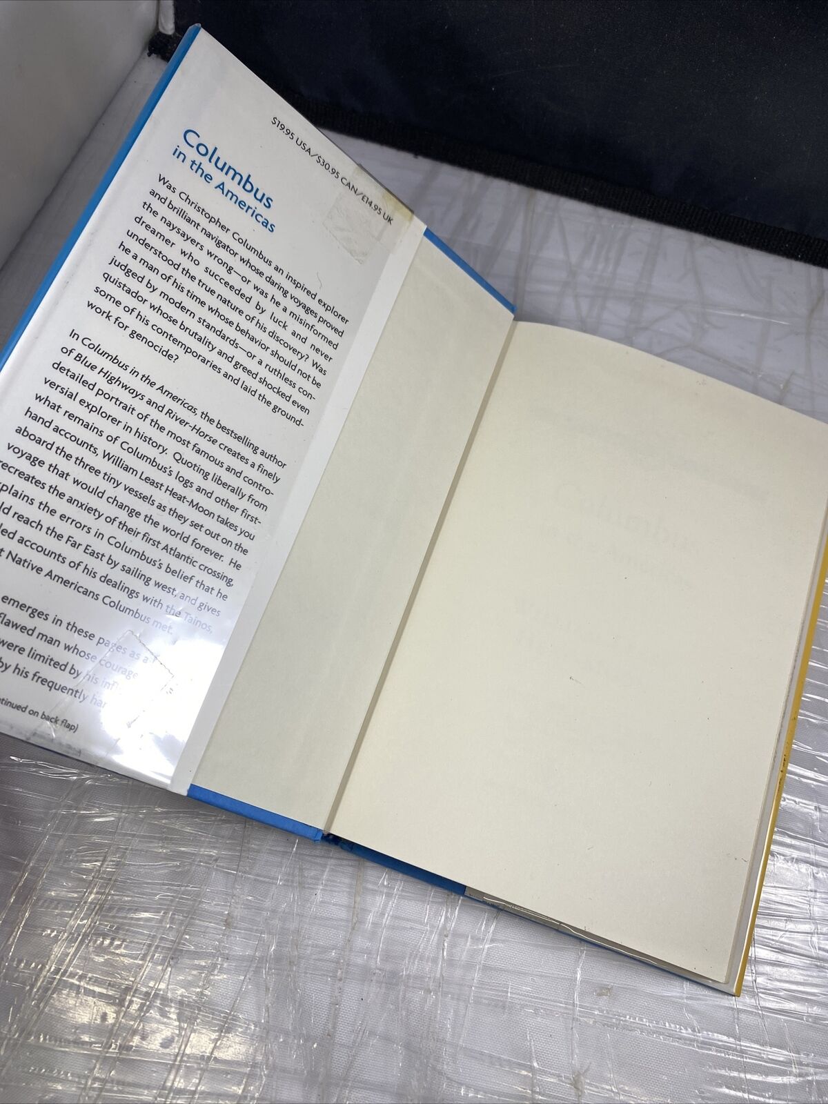Columbus in the Americas by Heat Moon, William Least Ex Library Us History