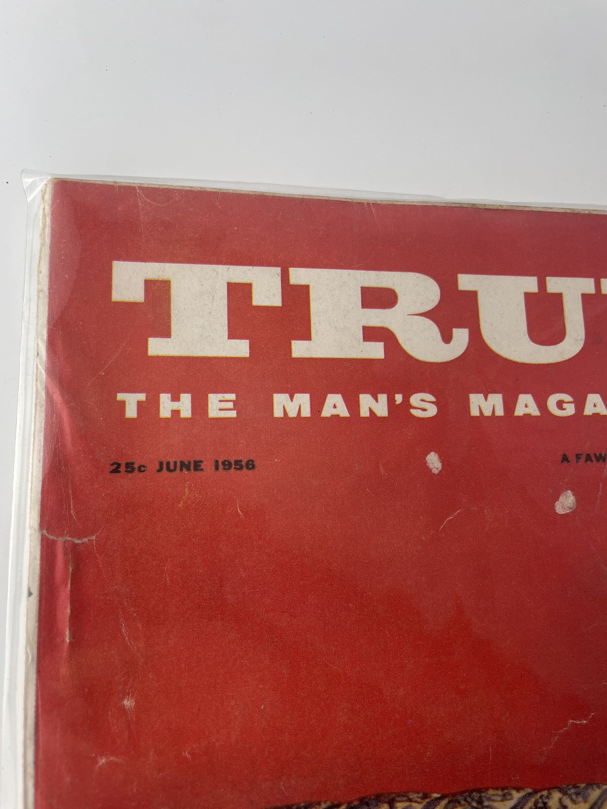 Vintage 1956 True The Man's Magazine June Special Father's Day Issue Softcover