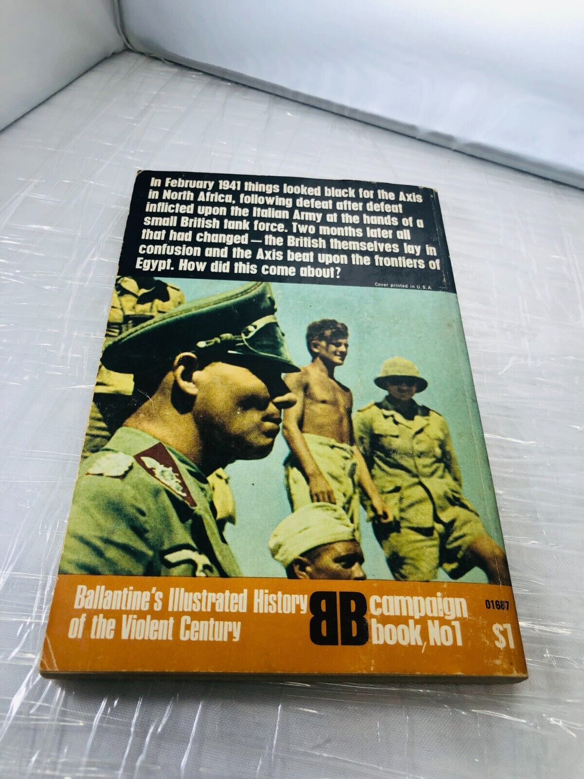 Afrika Korps by Major K. J. Macksey, M.C., Paperback, first ed. 2nd print 1972