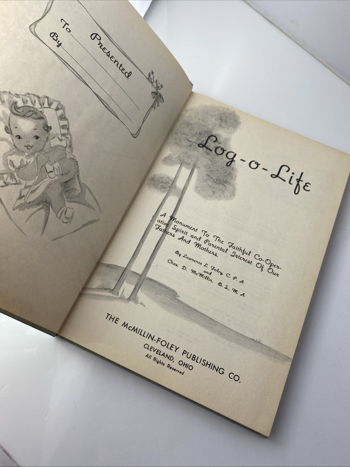 Log Of Life Dedicated To Posterity: Baby Book To Famous Artist Richard Schlecht