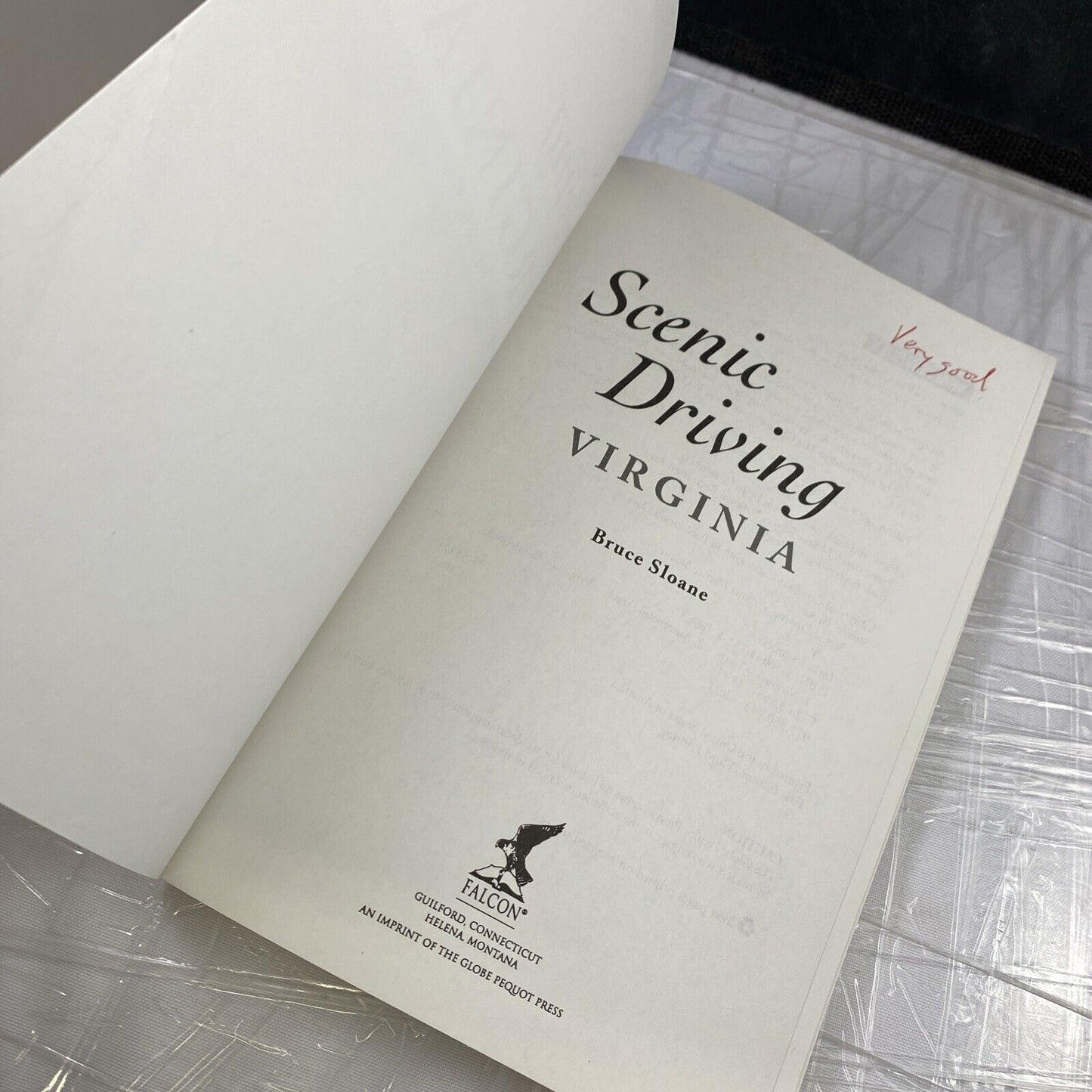 Scenic Driving Virginia - Paperback, by Sloane Bruce - Very Good