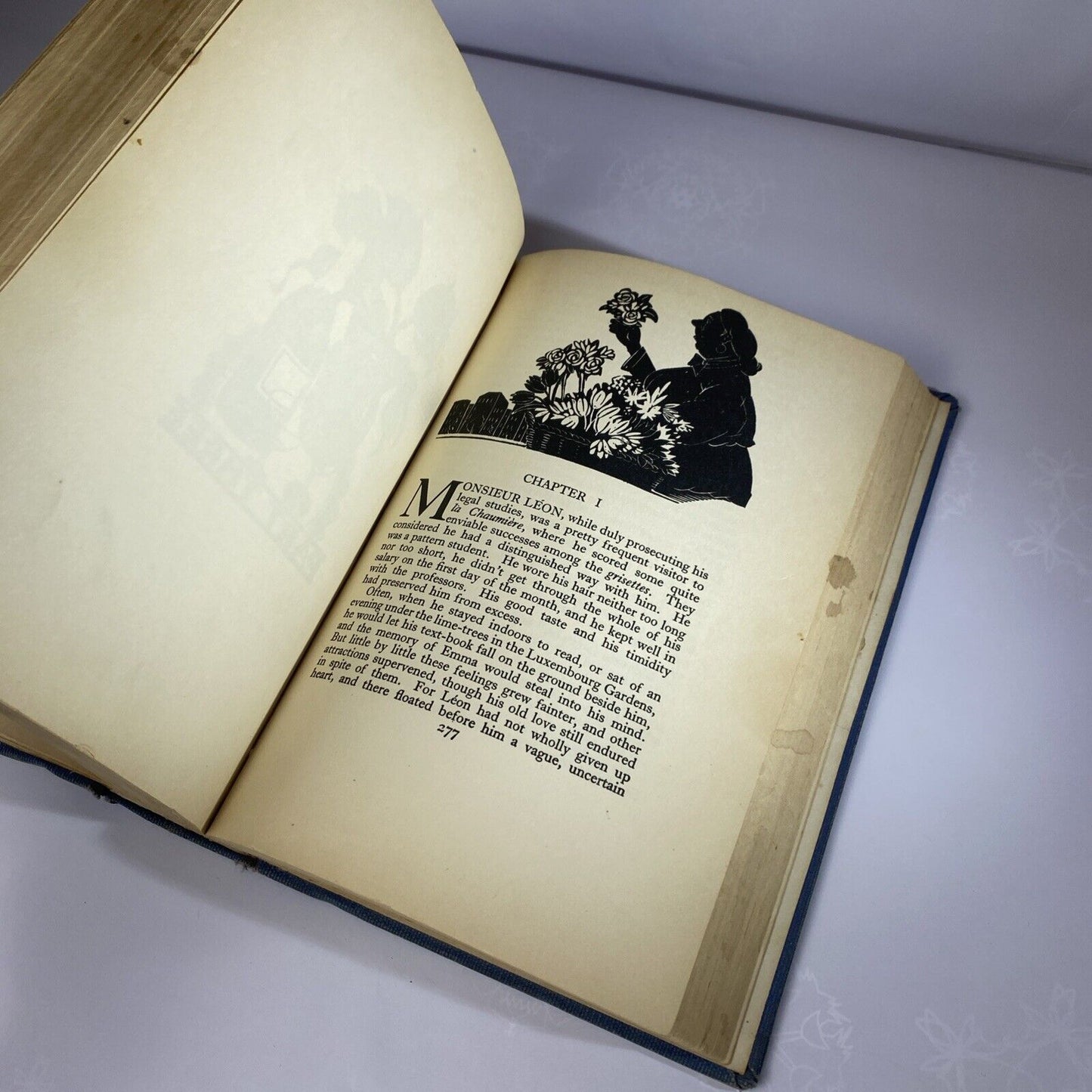Rare 1931 Madame Bovary Flaubert Banned Book Erotica Ex Library Rebound Classic