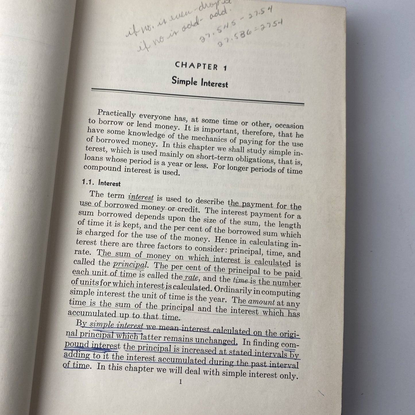 Mathematics Of Finance By Robert M Parker Second Edition 1956 Some Marks