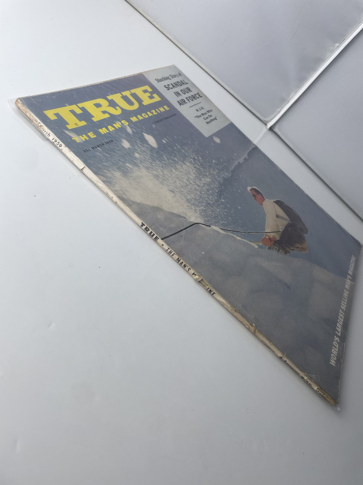 Vintage 1959 True The Man's Magazine March Air Force Scandal Adventure Softcover