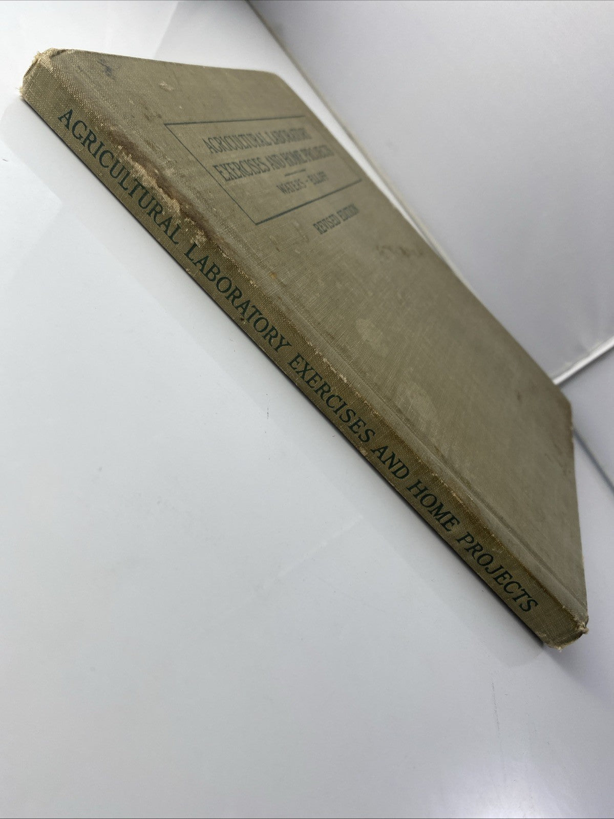 Agricultural Laboratory Exercises Home Projects- Waters / Elliff- 1920s textbook