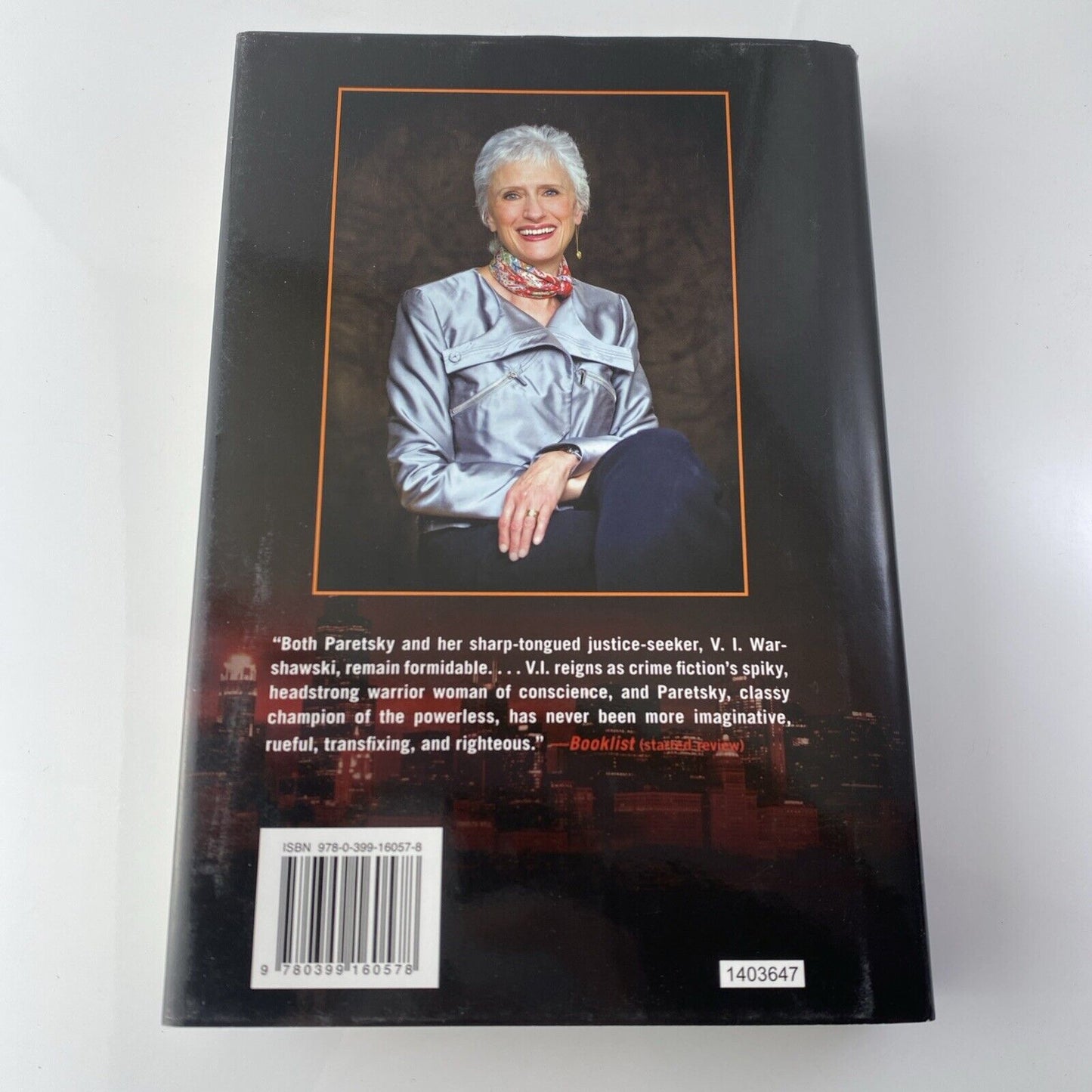 Brush Back by Sara Paretsky (2015, Hardcover) Book Club Edition Very Good