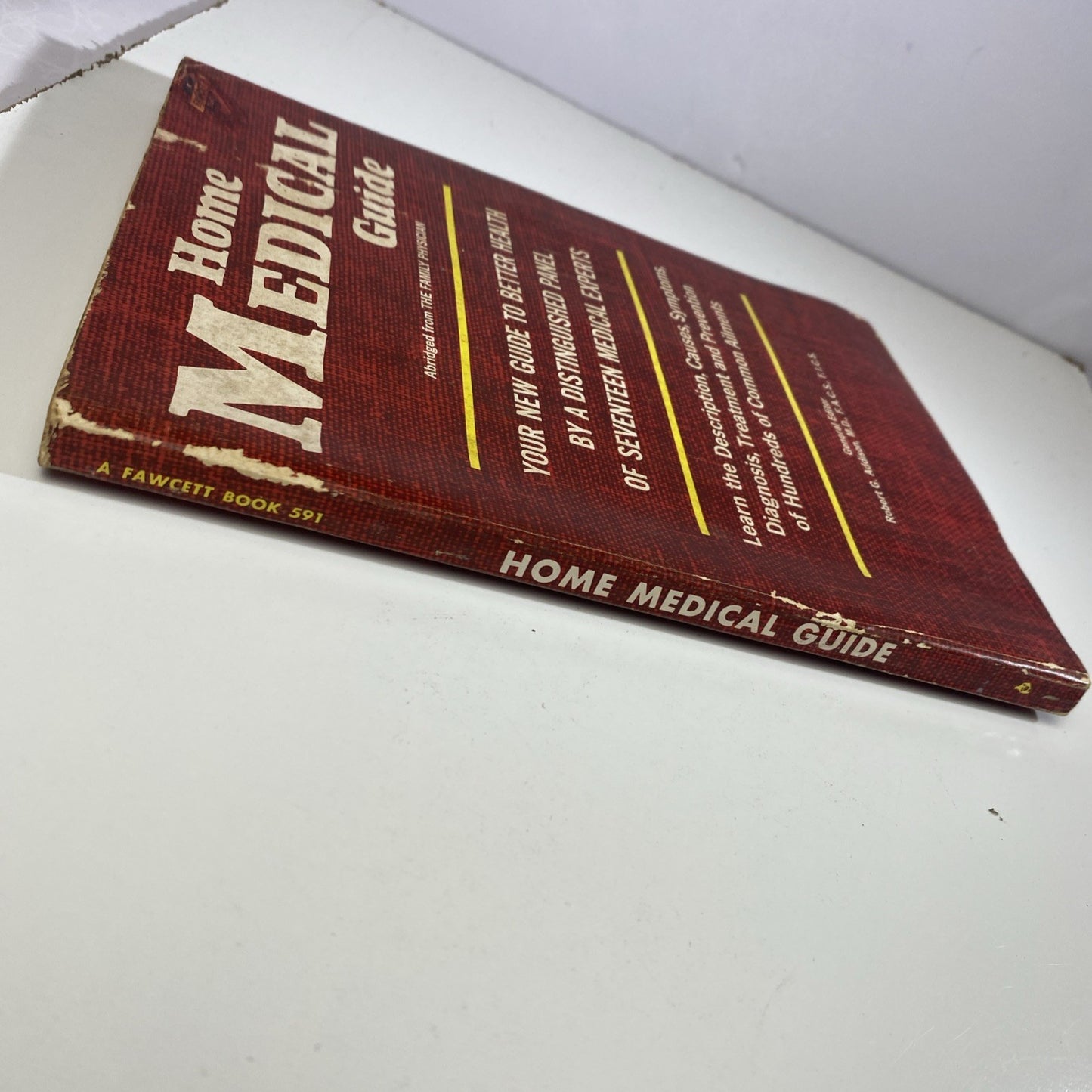 Home Medical Guide from The Family Physician - Rare Used 1965 Vintage Book