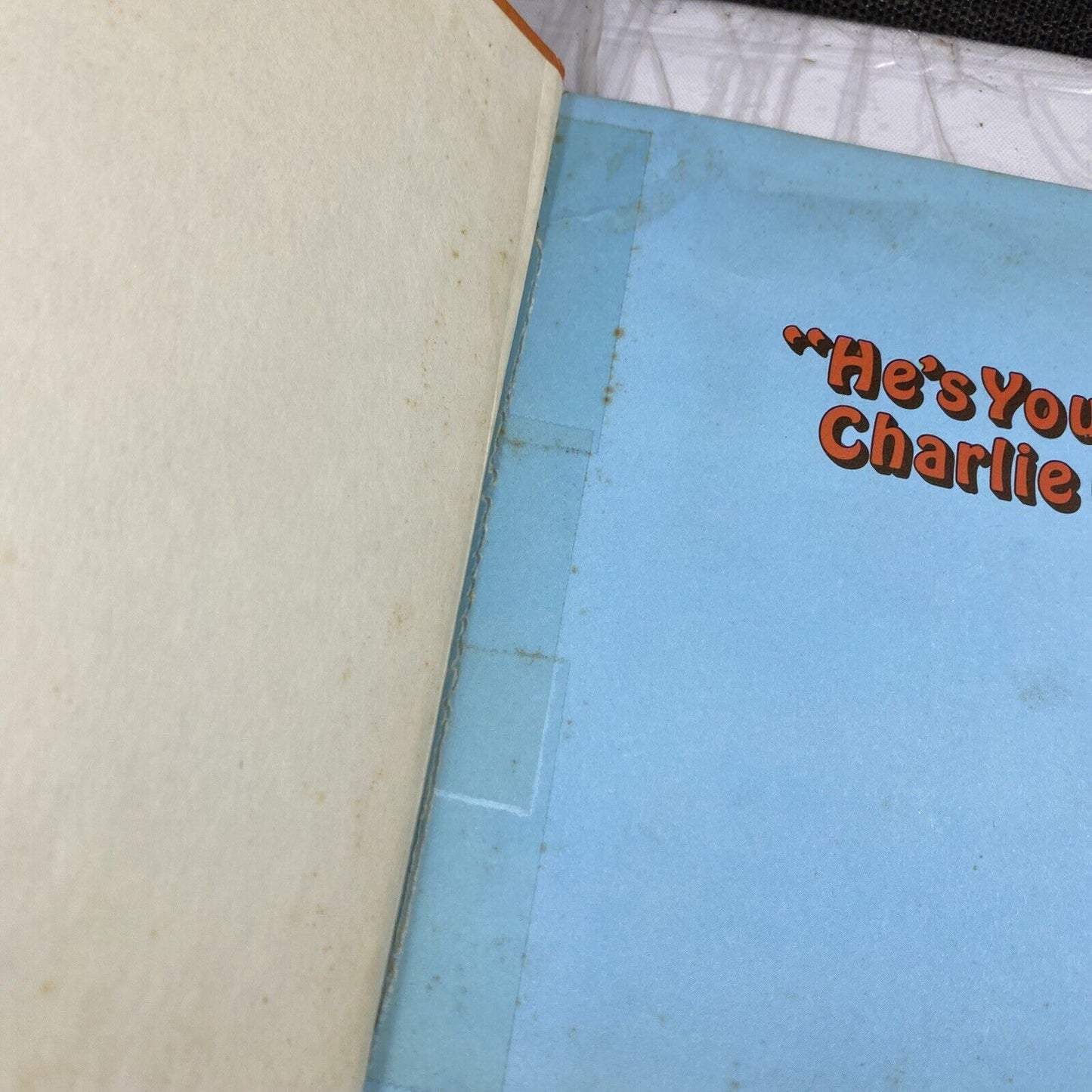 1967 First Edition He's Your Dog, Charlie Brown! Snoopy Charles M Schulz Vintage