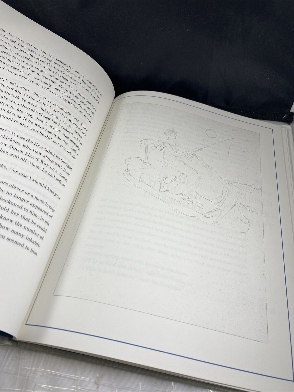 Kate Greenaway's Original Drawings for the Snow Queen by First Edition Art Book