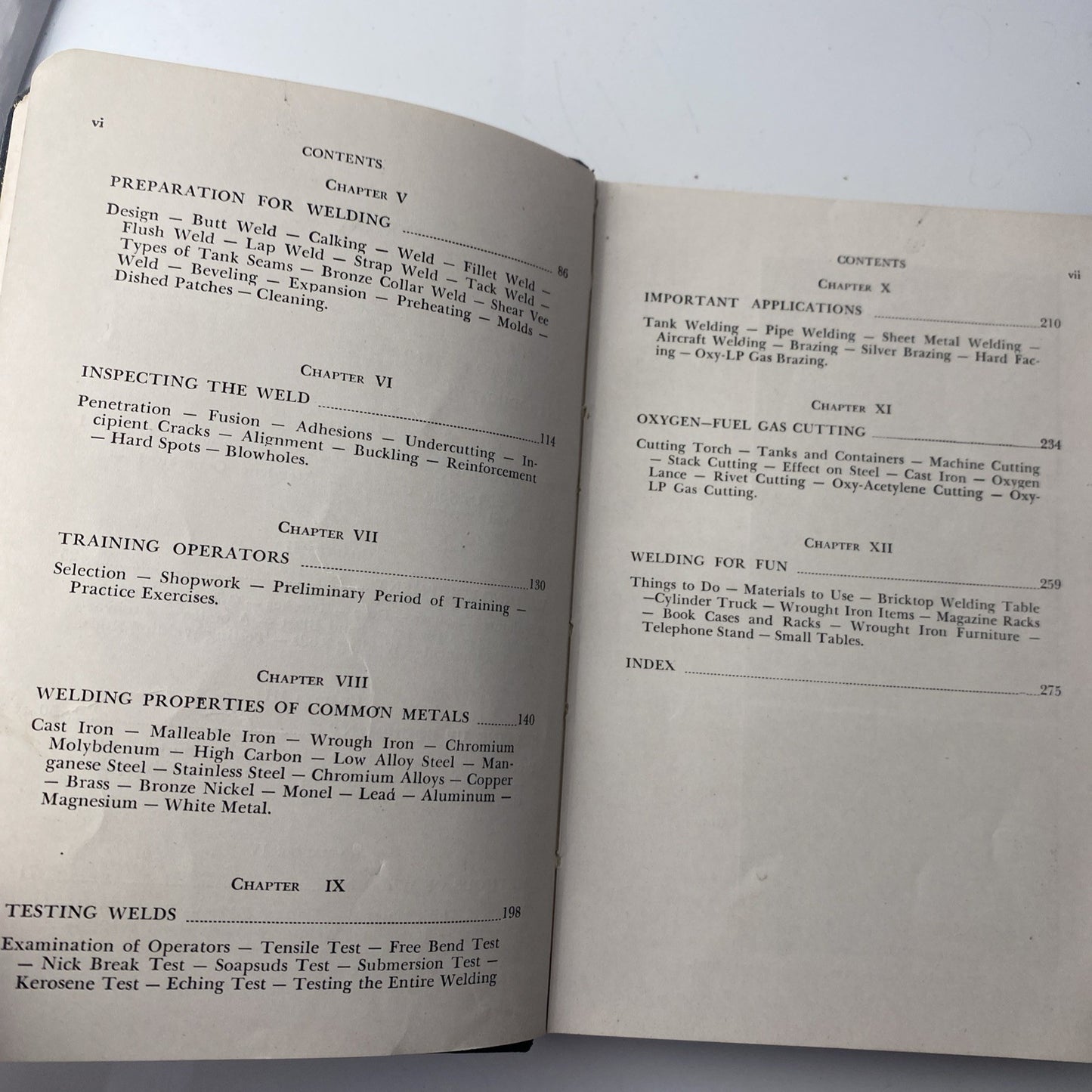 Vintage Craftsman Oxy-Acetylene Weldor’s Handbook (1960) - Sixth Ed. Engineer