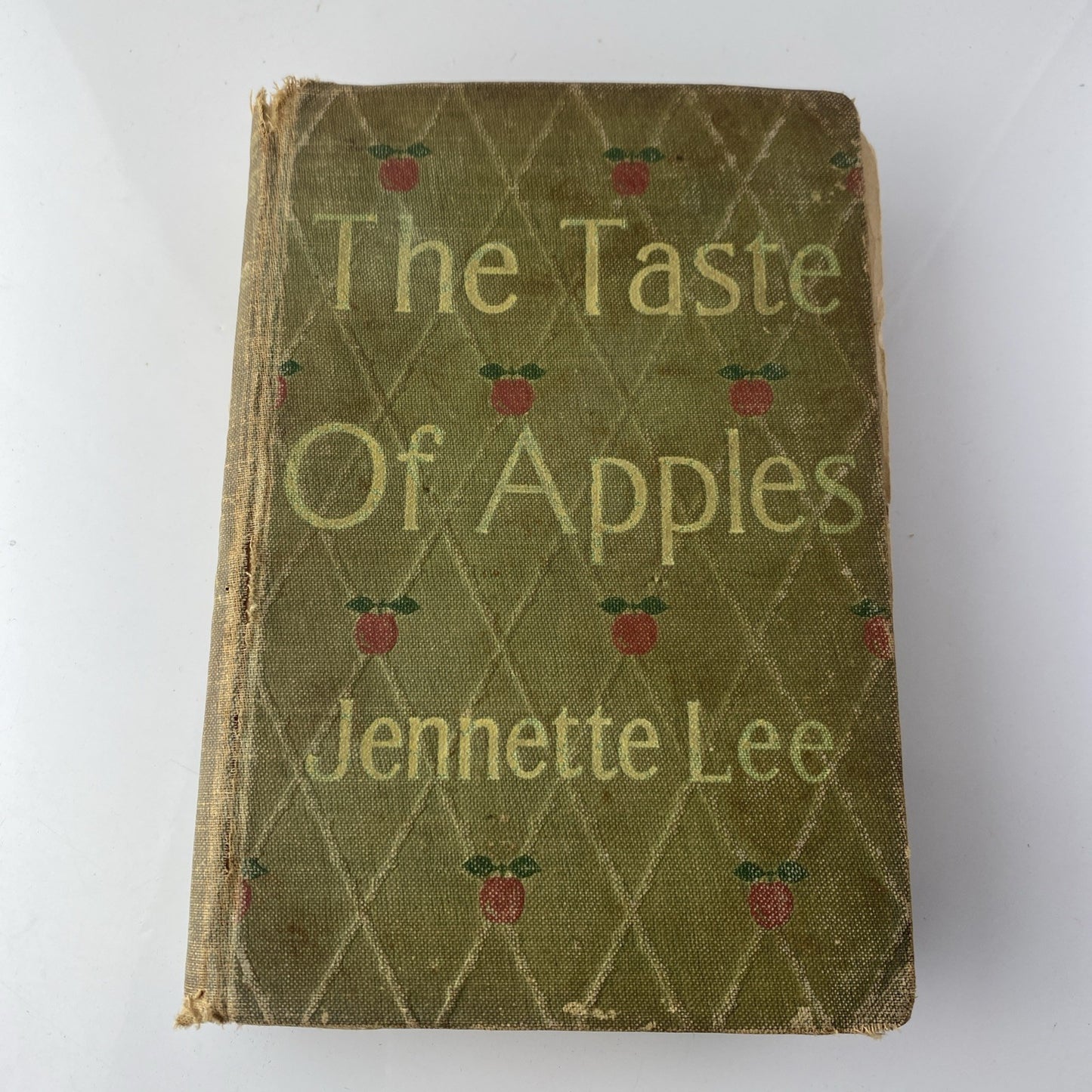 The Taste of Apples (Hardcover) 1913 by Jennette Lee See Pics Antique Novel