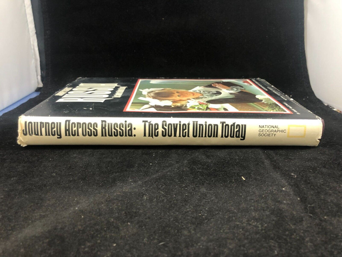 Journey Across Russia the Soviet Union Today 1977 HC/DJ w/MAP National Geographi