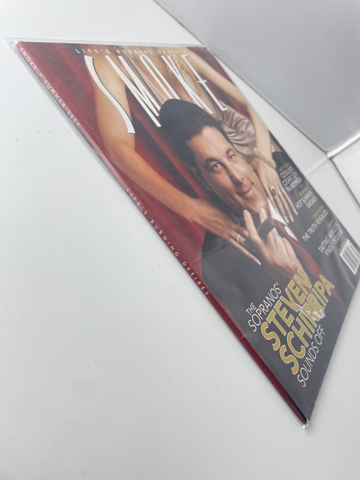 Vintage Smoke Magazine Summer 2004 Steven Schirripa Sopranos Cigar Tequila Issue