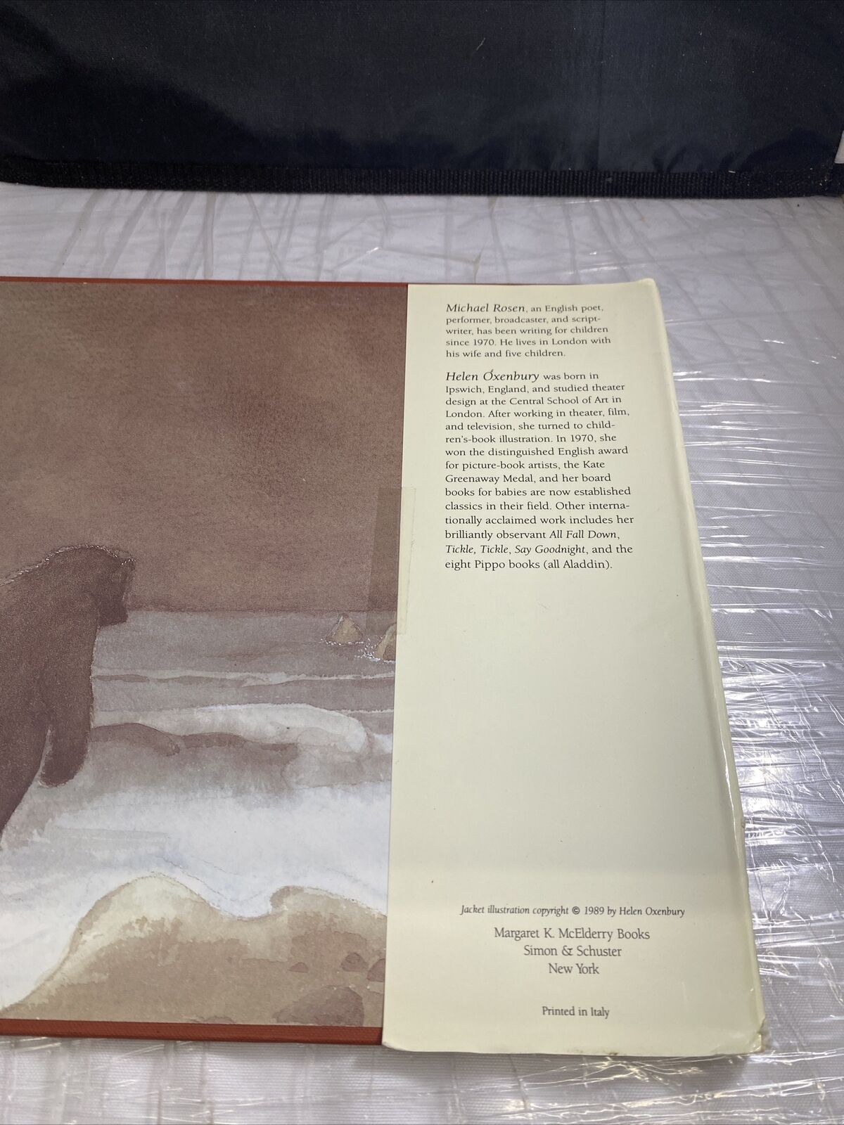 First US Edition We re Going on a Bear Hunt Michael Rosen, Helen Oxenbury 1989
