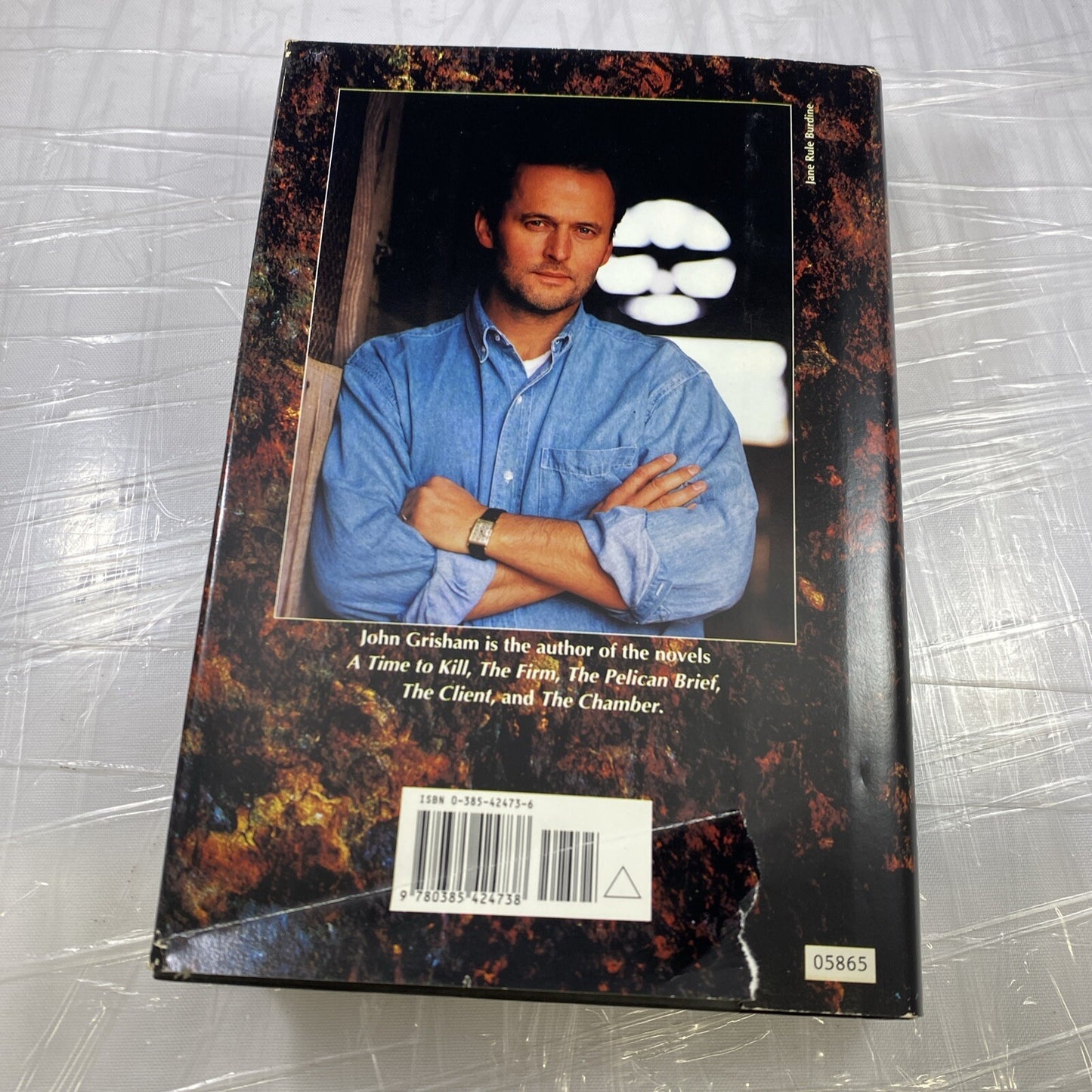 The Rainmaker : A Novel by John Grisham (1995, Hardcover) Doubleday Book Club Ed