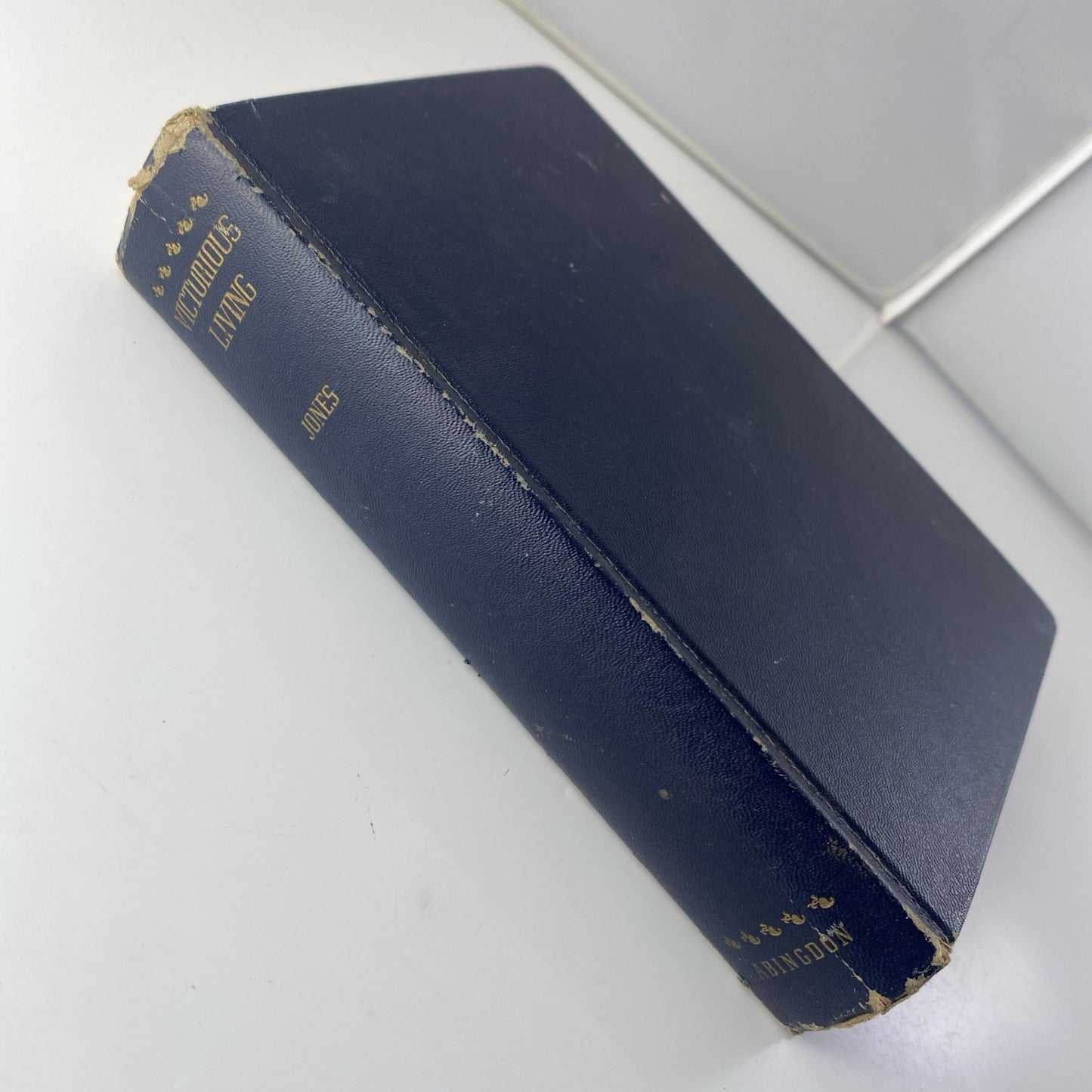 Victorious Living - 1930s Self Help Christian Hardcover by E. Stanley Jones