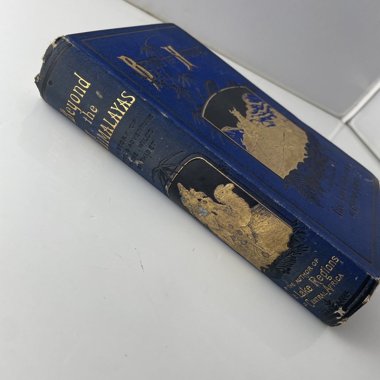 Antique Novel 1884 Beyond the Himalayas: Travel Adventure in the Wilds of Thibet