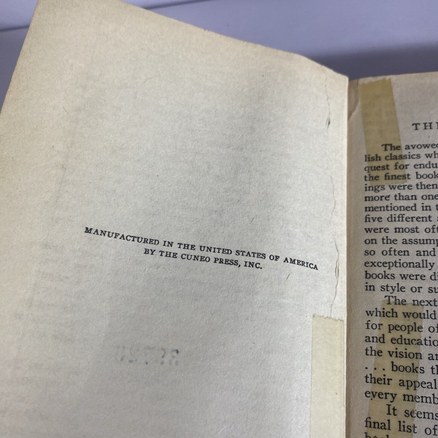 Last of the Mohicans by JF Cooper 1936 Rare Worn Blue Ex Library Rebound Vintage