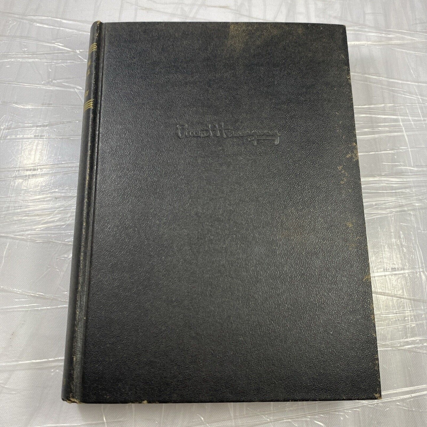For Whom The Bell Tolls 1940 Hemingway Very Good Condition No DJ Black Cover