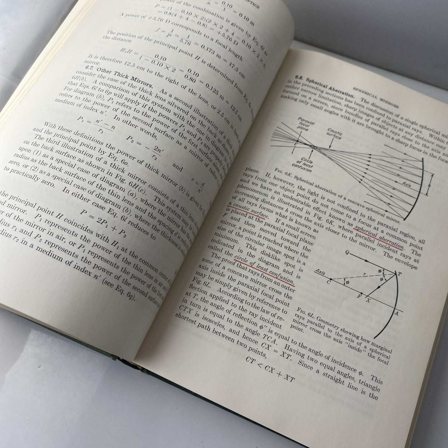 Vtg 1957 Fundamentals of Optics by Jenkins & White 3rd Edition Hardcover Used