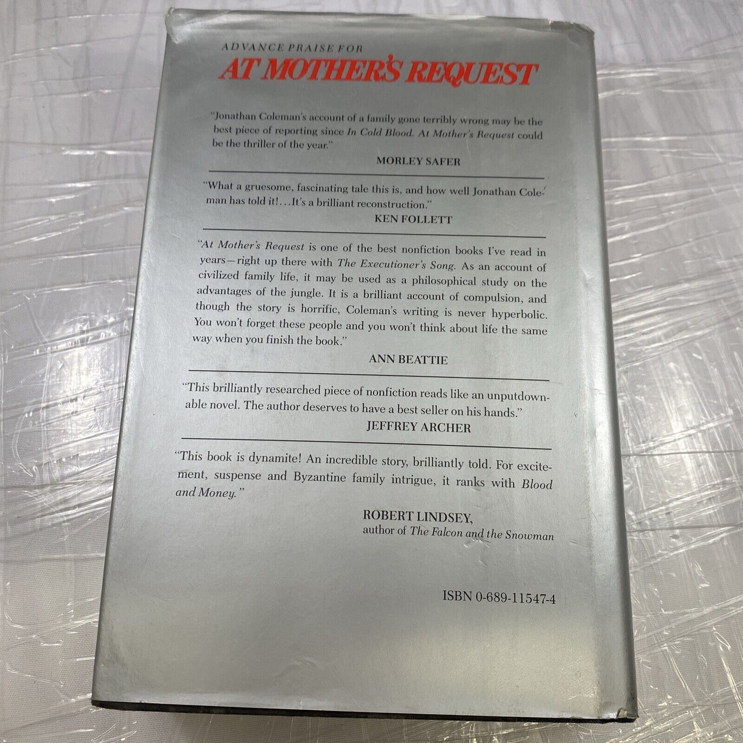 At Mother's Request : A True Story of Money, Murder, and Betrayal Good Book