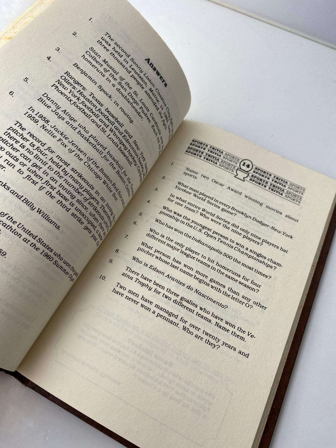 The Bathroom Sports Quiz Book John Murphy 1988 Revised Edition Quiz