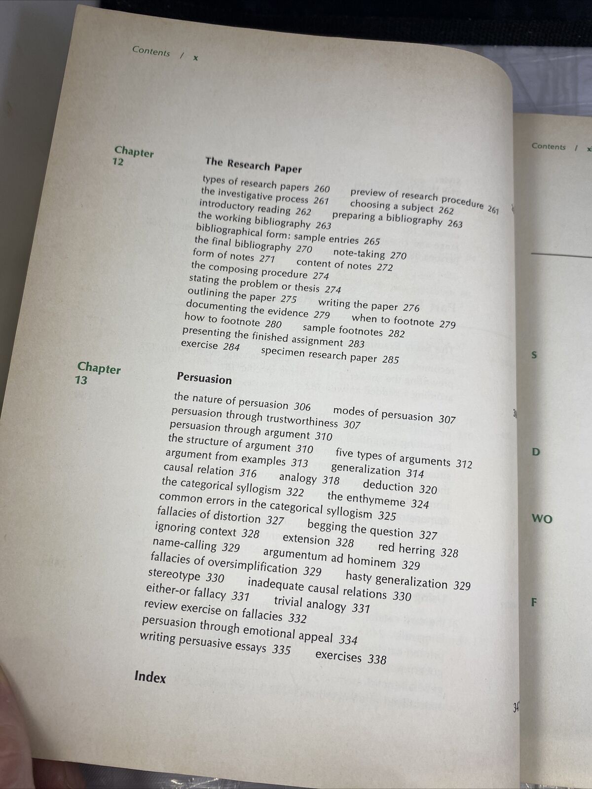 Writing with a Purpose Fifth Edition by James McCrimmon Vintage 70s Textbook