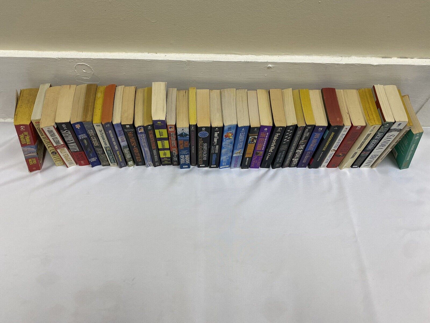 35 Fiction Paperback Book lot bundle Assortment-Sacred And Profane