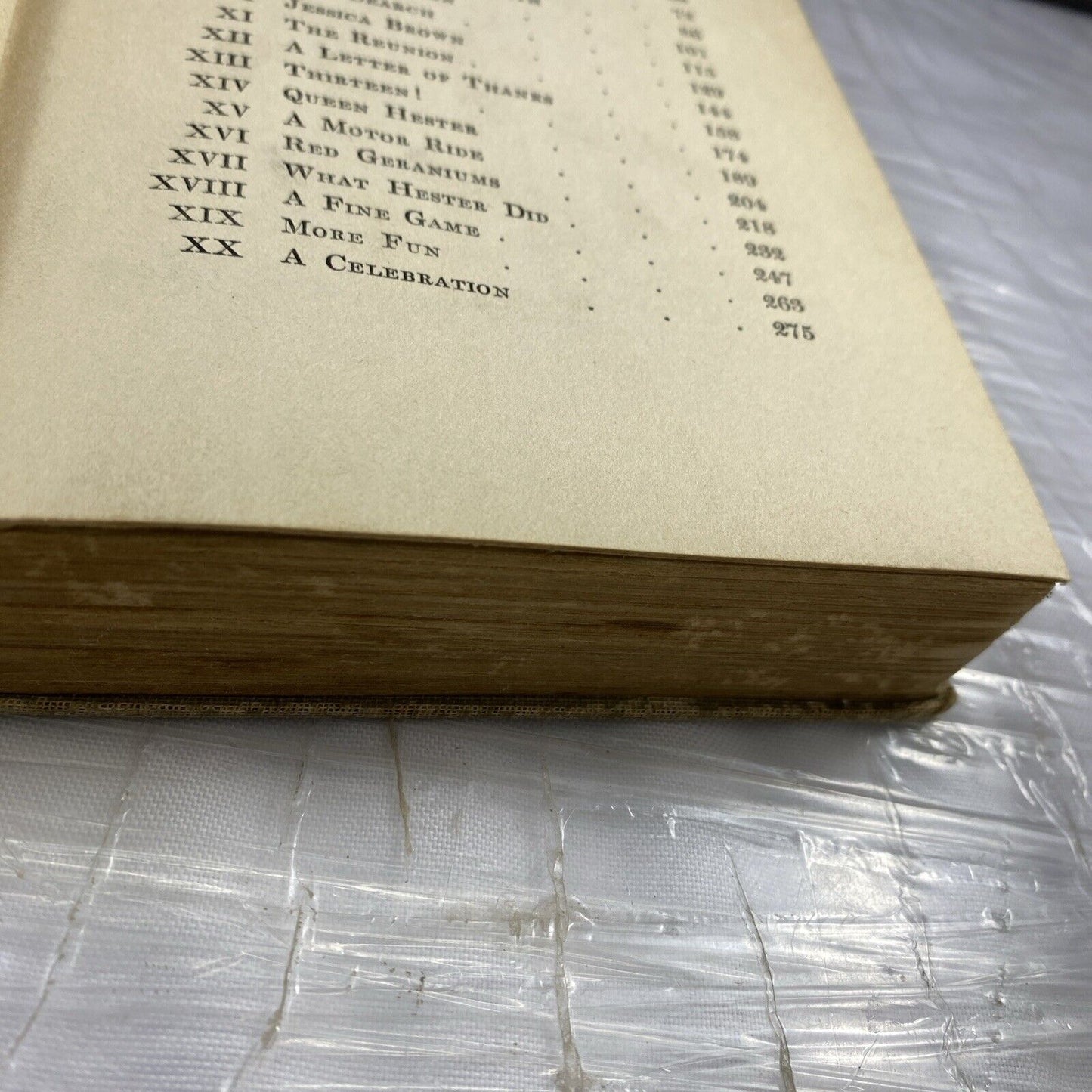 Carolyn Wells MARJORIE AT SEACOTE 1912 Rare First Edition Antique Worn Book