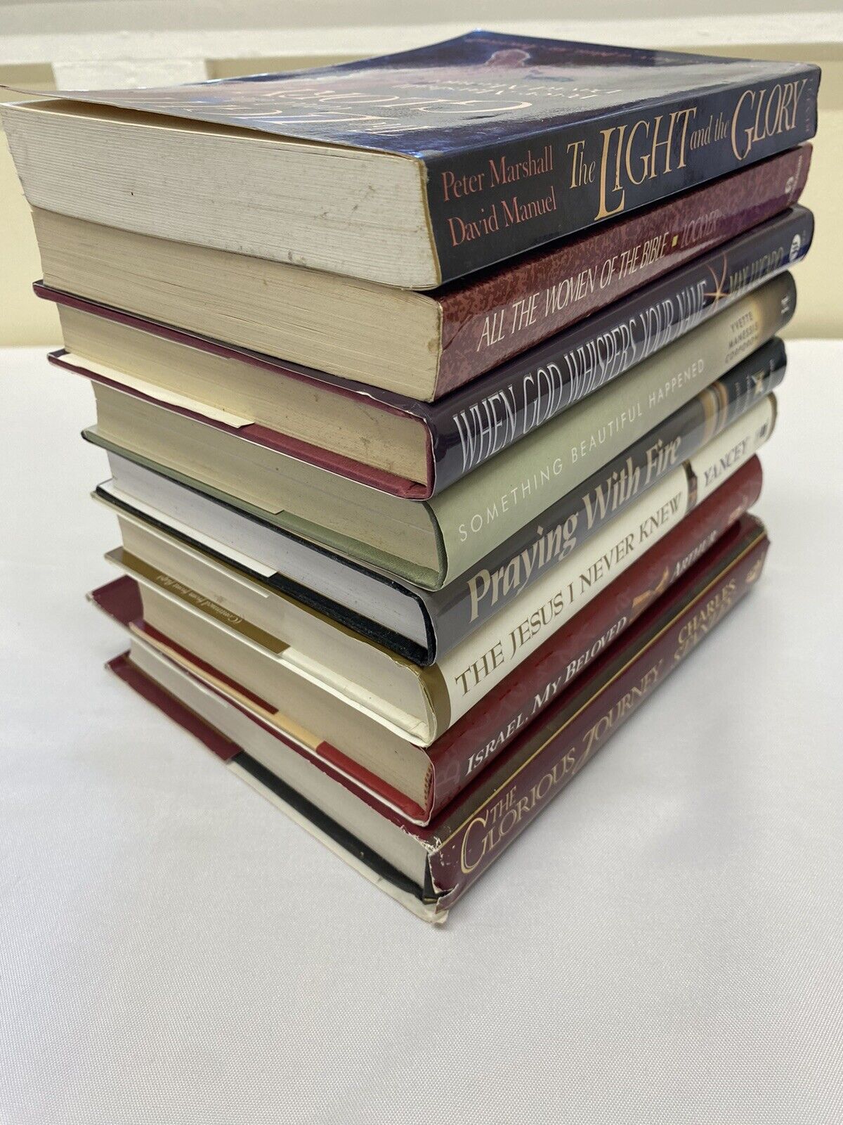 Israel, My Beloved by Kay Arthur (1996, Hardcover) And other Religious Book lot