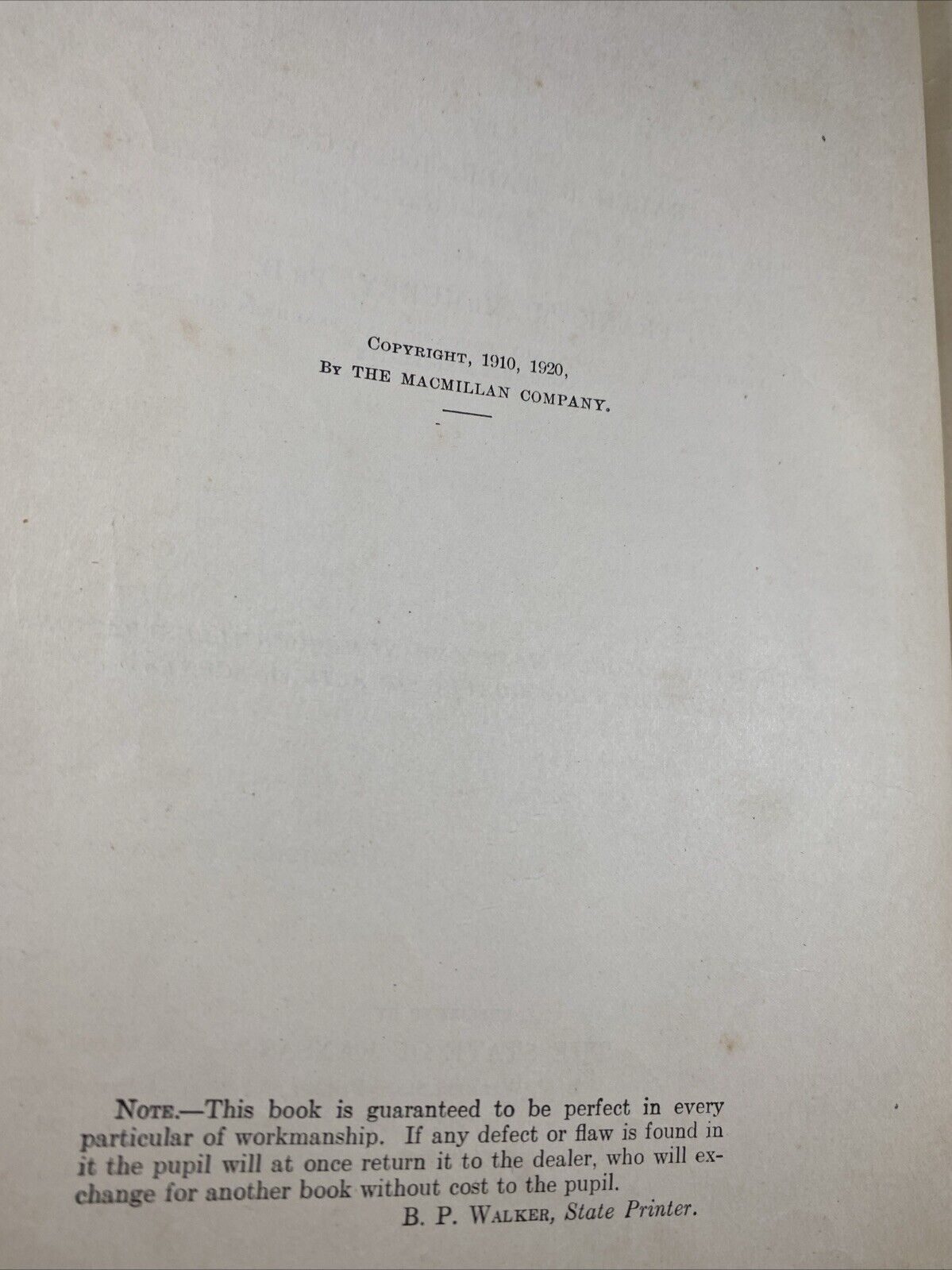 Geography Tarr and McMurry Second Book State of Kansas 1922 ANTIQUE Textbook