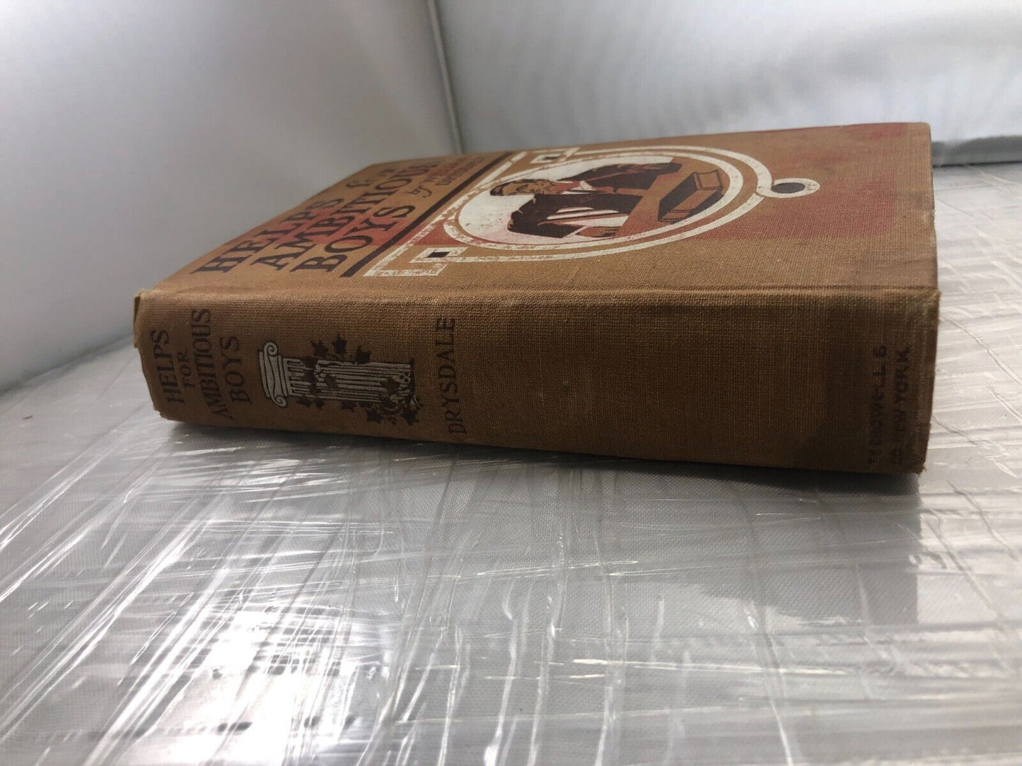 Antique Book Self Helps for Ambitious Boys William Drysdale 1899 1st edition
