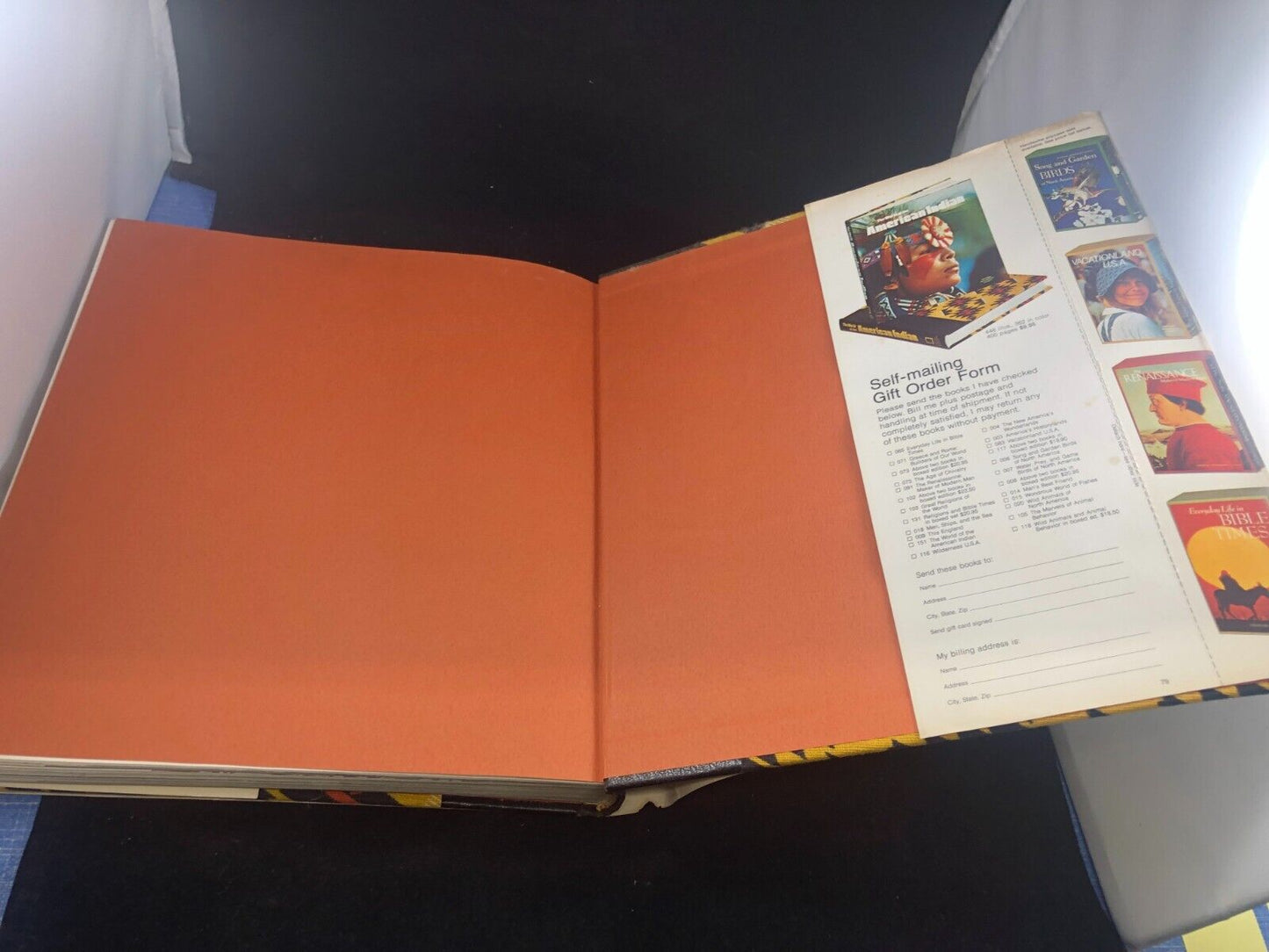 The World of the American Indian 0870447998, hardcover, National Geo POSTER