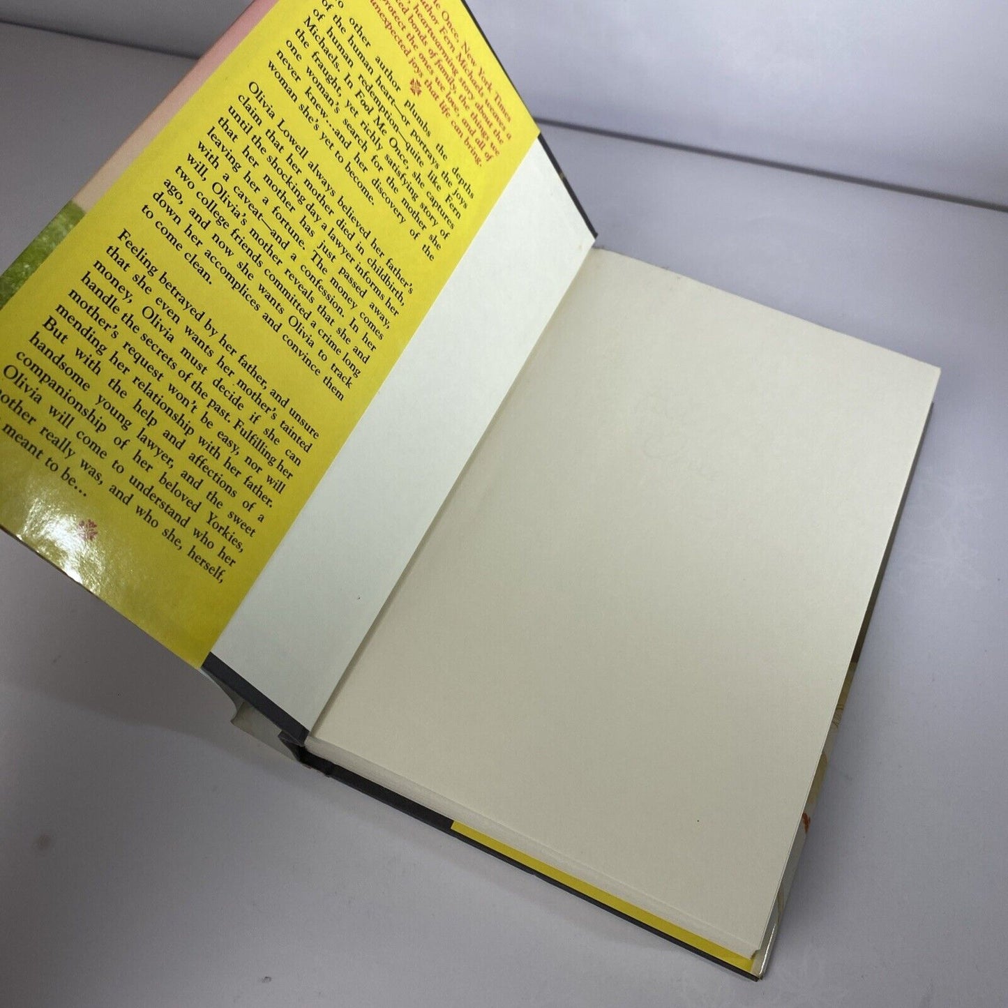 Fool Me Once - Hardcover By Michaels, Fern - VERY GOOD Book Club Edition