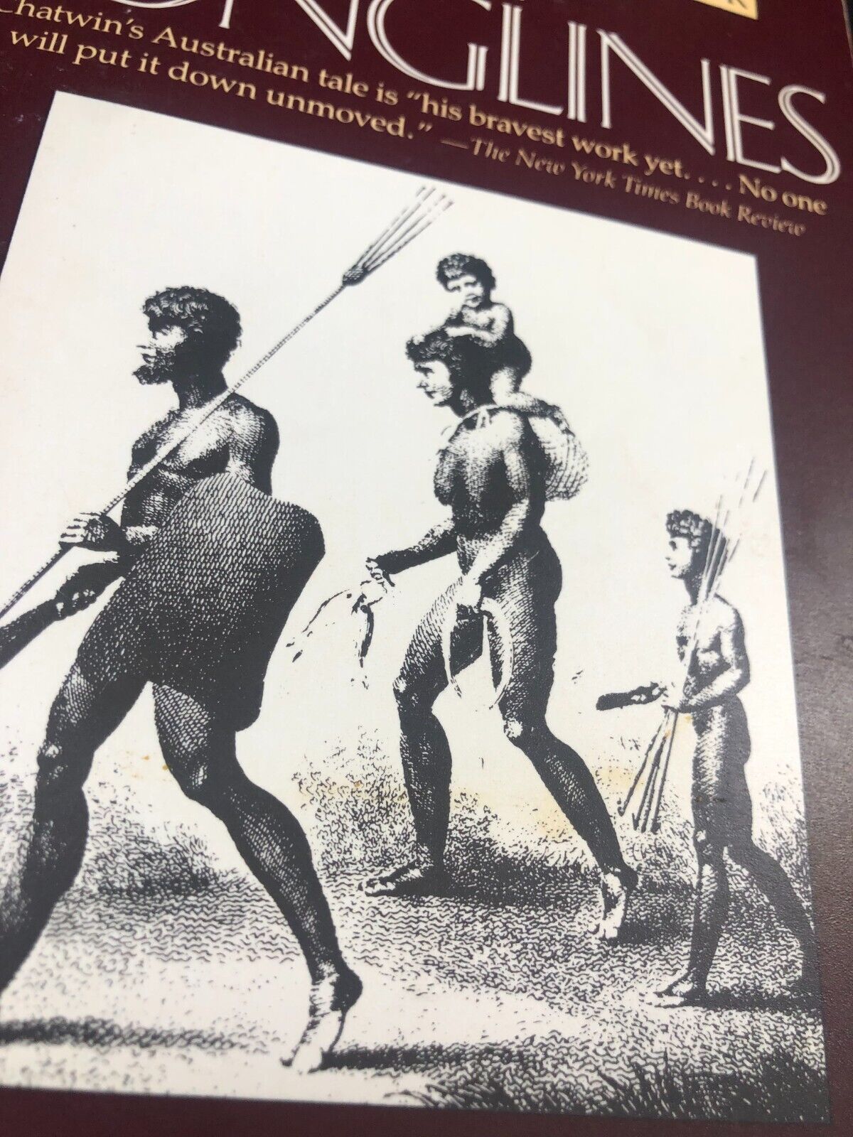 The Songlines by Chatwin, Bruce penguin paperback